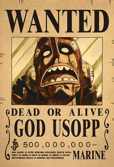 Bounty Posters